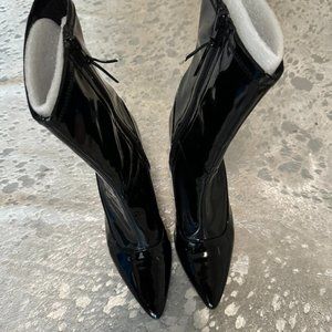 Stuart Weitzman Patent Leather Boots